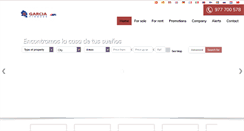 Desktop Screenshot of finquesgarcia.com